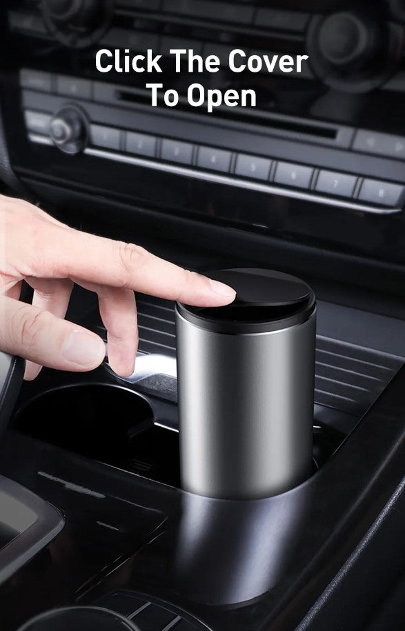 Baseus Car Trash Can Mini Desktop Storage Box Dust Bin Holder 500ml Large Capacity