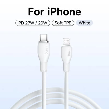 Baseus Fast Charging Cable 20W Type C to Lightning 1.2m/2m 480Mbps Data Cable ios