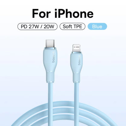 Baseus Fast Charging Cable 20W Type C to Lightning 1.2m/2m 480Mbps Data Cable ios