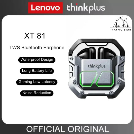 Lenovo Thinkplus XT81 TWS Gamer Waterproof Noise Reduction With Microphone Sports Earbuds