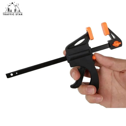 Adjustable manual clamp for woodworking, 4 inch clip, quick release, f clamp DIY Woodworking Tool