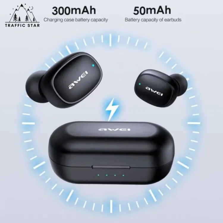 Awei T13 Wireless Bluetooth TWS Earbuds
