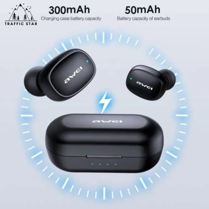 Awei T13 Wireless Bluetooth TWS Earbuds