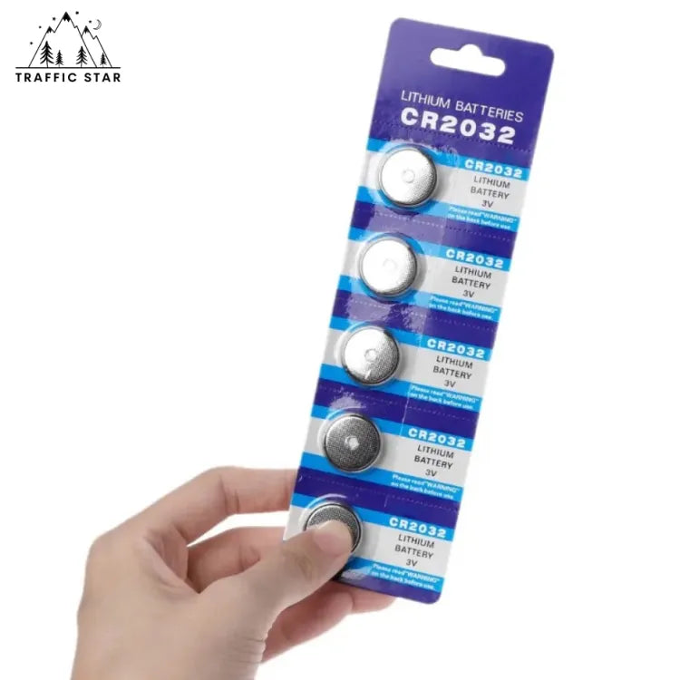 Button Battery CR2032, CR2045, CR2450 3V Lithium Battery, Hight Quality  5 Pcs Pack