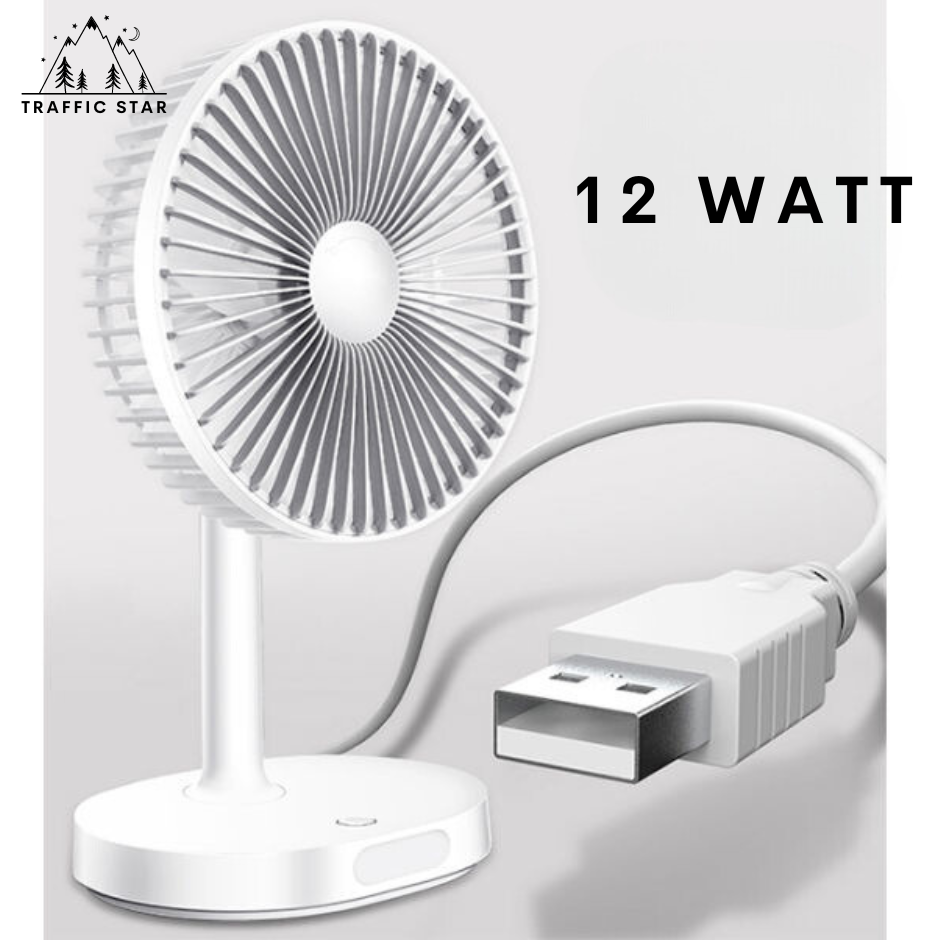 USB Rechargeable Table Fan