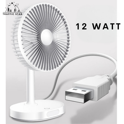 USB Rechargeable Table Fan