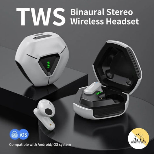 LY09 Bluetooth 5.2 Wireless Headset, Waterproof Earphones