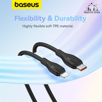 Baseus Fast Charging Cable 20W Type C to Lightning 1.2m/2m 480Mbps Data Cable ios