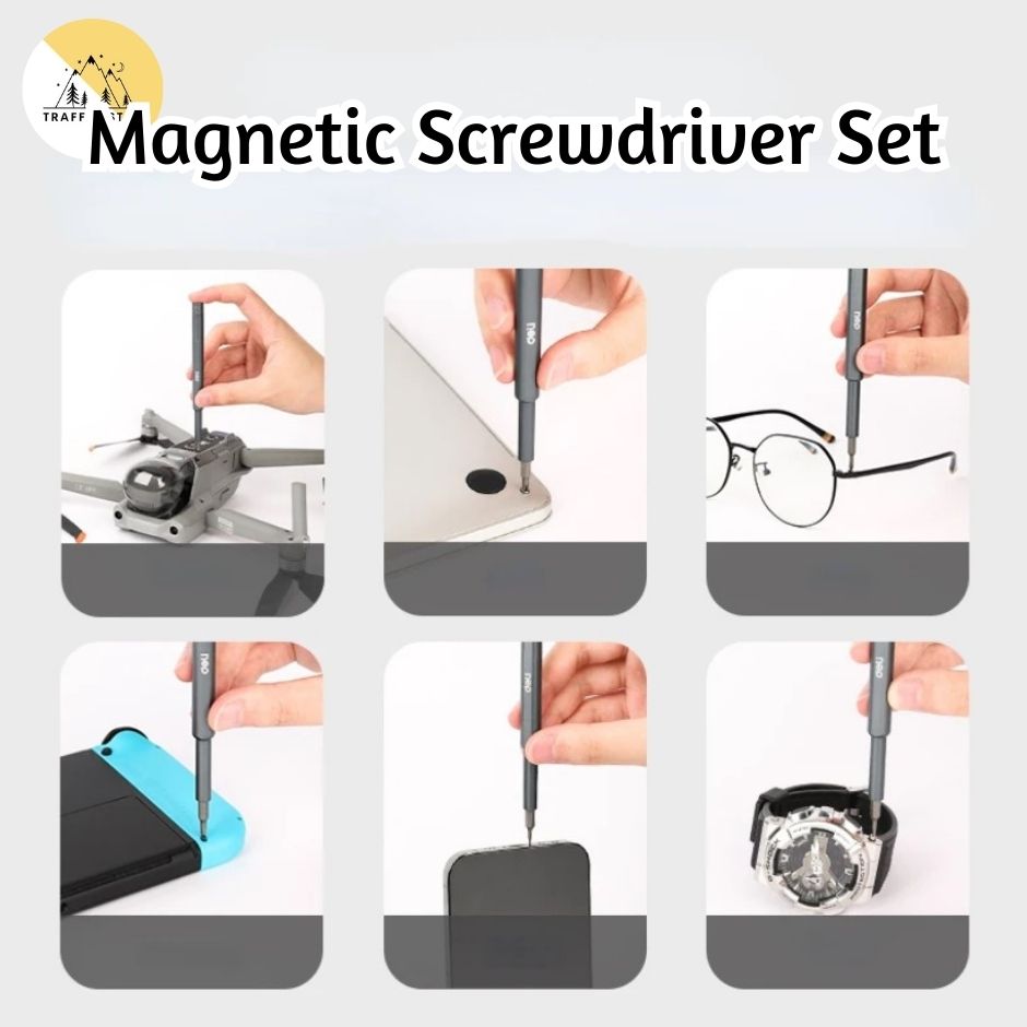 Deli High Precision Magnetic Screwdriver Set, 25 Pieces, Electronic Repair Tools