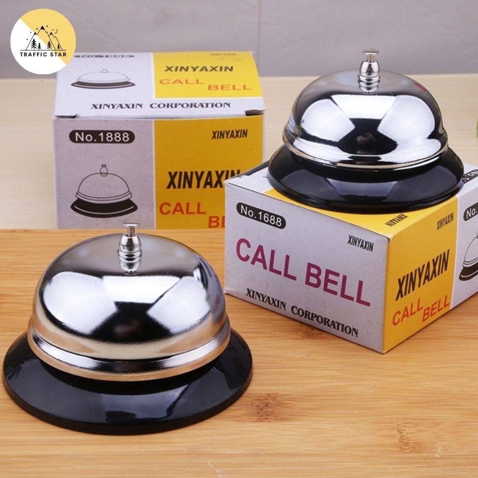 Multipurpose Stainless Steel Call Bell (စားပွဲတင်ခေါင်းလောင်း)