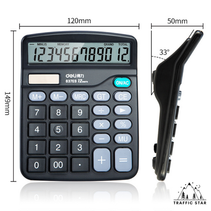 Deli 837ES Permium Quality Calculator